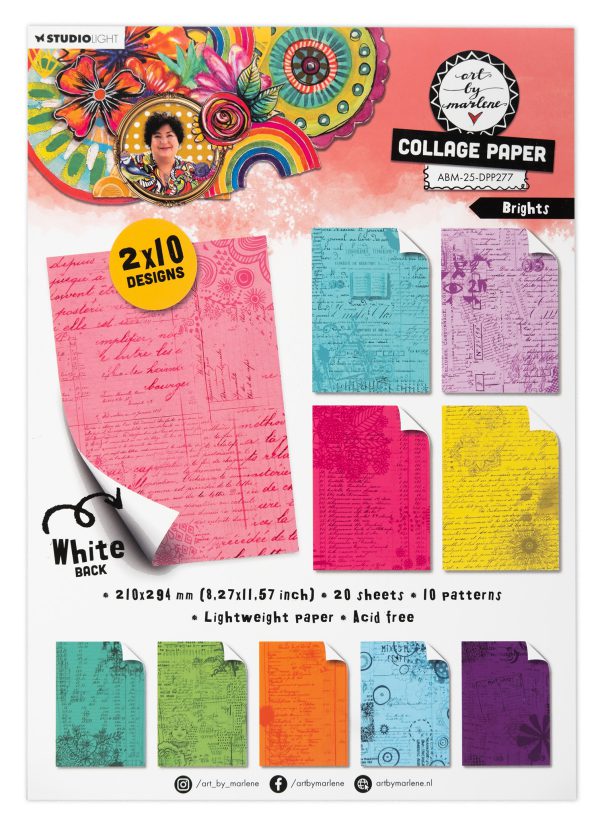 Pre order Collage paper Brights