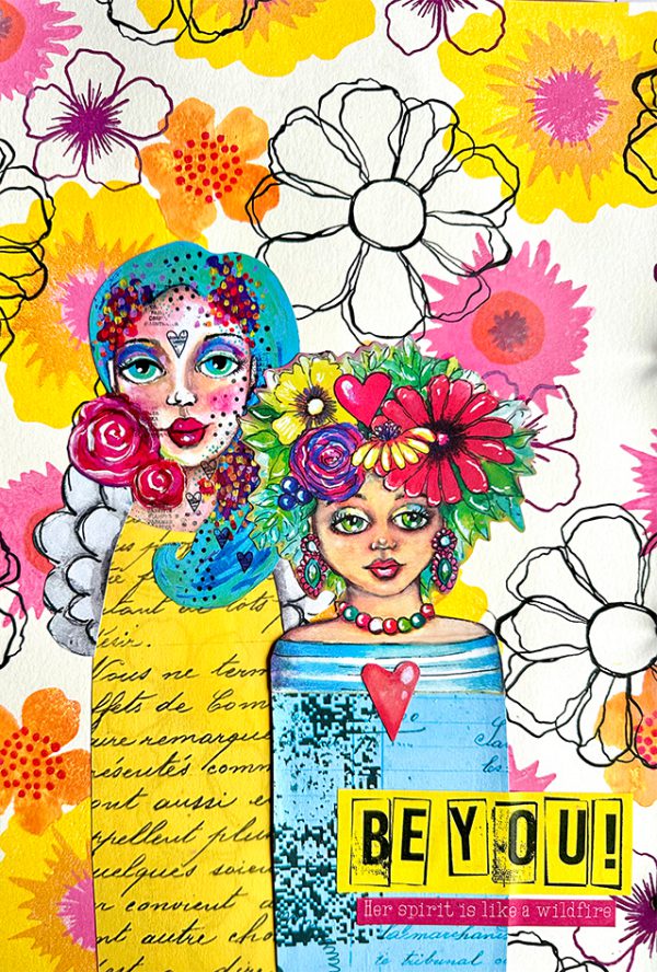 Stamp Layered flowers - Afbeelding 3