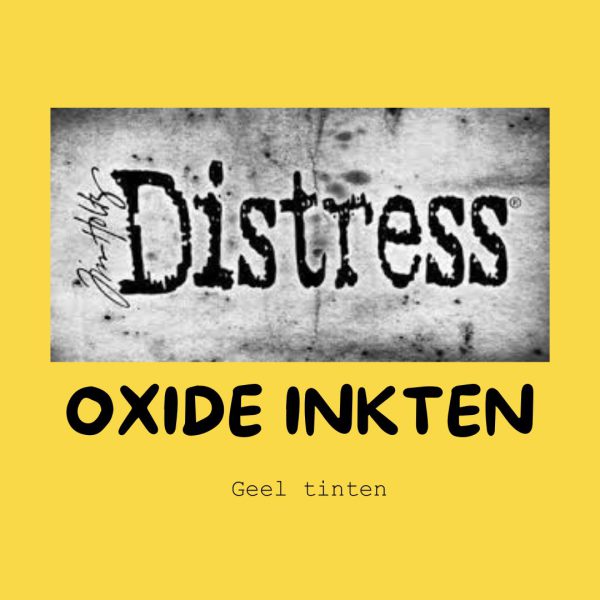 Ranger - Tim Holtz Distress Oxide Ink Pad Geel tinten