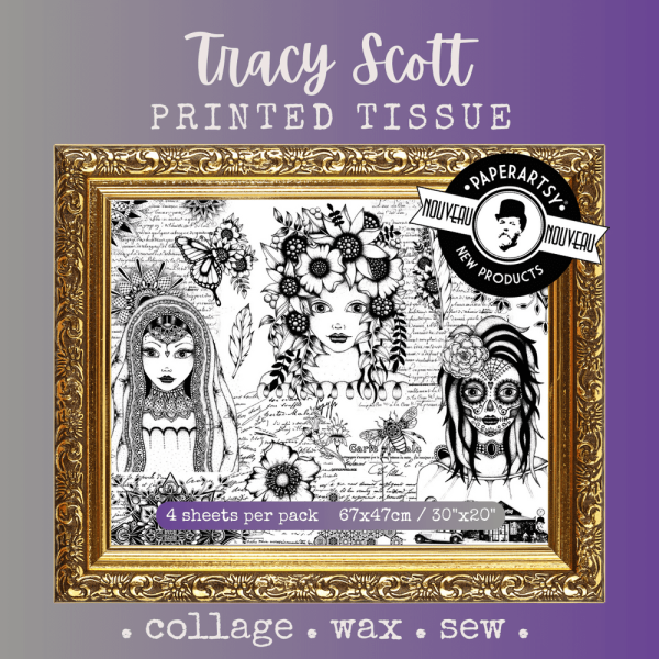 Printed Tissue - Tracy Scott